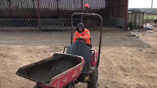 2009 Neuson 1001 1 Tonne high tip dumper.