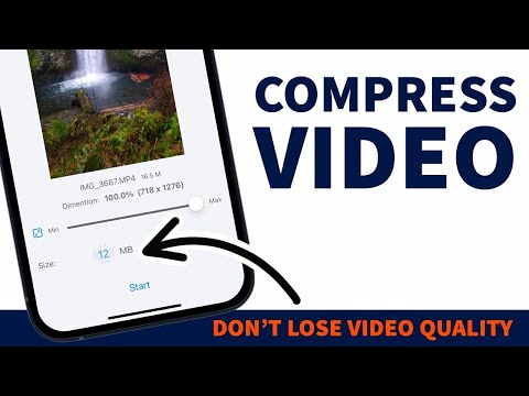 How to Compress Videos Without Losing Quality on iPhone I How to Reduce Video File Size in iPhone