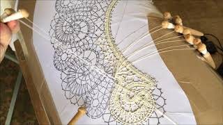 New pattern for Bobbin Lace Gorgeous Collar easy  to make