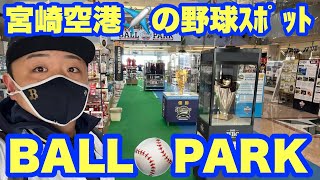 【オリックス宮崎キャンプ】宮崎空港の野球スポット見てきた！！！