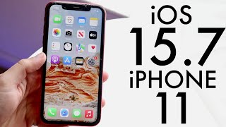 iOS 15.7 On iPhone 11! (Review)