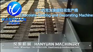 Cereal Bar Chocolate Coating Machine |  Energy Bar Enrobing Machine | Protein Bar Decorating Machine