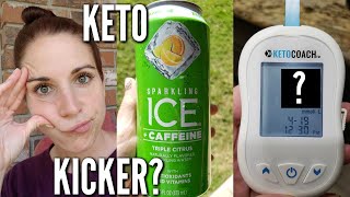 IS SPARKLING ICE CAFFEINE A KETO KICKER? KETONE TEST RESULTS!