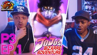 Jotaro! JoJo's Bizarre Adventure: STARDUST CRUSADERS Episode 1 REACTION!