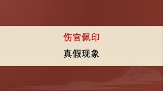 命理案例25：命局里面“伤官佩印”的假象？