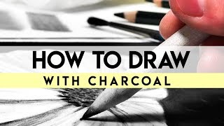 IMPORTANT DRAWING TIPS FOR CHARCOAL | Realistic Drawing START TO FINISH!