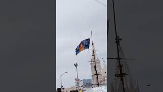 Annaiye Thaaye#shorts velankanni flag hosting ✝️