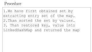 Java Coding Interview Problem, Sort Map By Values, Java 8 Features, Java stream