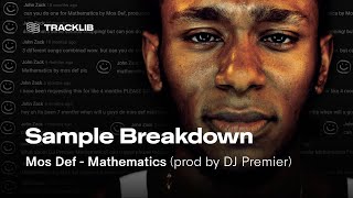 Sample Breakdown: Mos Def - Mathematics