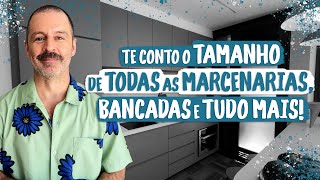 Apartamento de 80 m² com todas as medidas