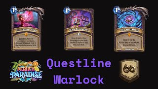 Questline Renathal Warlock, The Best Deck To Reach Legend! (Hearthstone Wild)