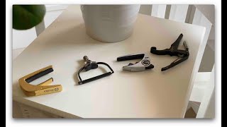 Capo comparison - G7th art - Thalia - Paige Clik - Kyser