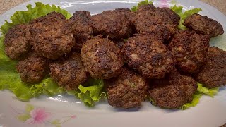 Qofte shtëpie  me mish viçi | Homemade Meatballs