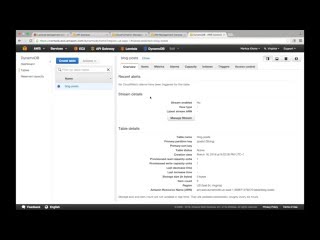 Getting started with Serverless, Lambda (nodejs), API Gateway, DynamoDB