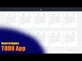 Building a Simple Todo App with React, Tailwind CSS & Vite JS | Step-by-Step Tutorial