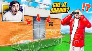 IMPE JE SAKRIO AUTO NA NAJJAČE MESTO U GTA 5 I NISAM GA PRONAŠAO!! 🚗💨🔍😱