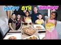 NAKA CELEBRATE DIN NG NG 8TH B-DAY | GUMAWA KAMING CAKE | AT GANITO NILA KINAIN YUNG HANDA | PINOY