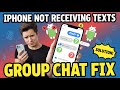 iPhone Not Receiving Texts from Android Group Chat – Fix It Now!