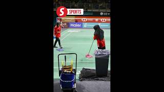 Malaysia Open matches disrupted due to leaking roof in Axiata Arena