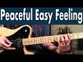 How To Play Peaceful Easy Feeling On Guitar | Eagles Guitar Lesson + Tutorial