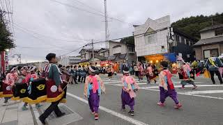 岩手町秋祭り　みちのく岩手　南部駒踊り　最後の一斉踊り