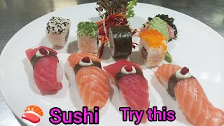 🍣 Sushi,nigiri,maki ஜப்பான் உணவு இப்ப நம்ம வீட்டிலேயே செய்யலாம்@IR8 samayal