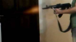 Amd65 Automatic Muzzle flash Test