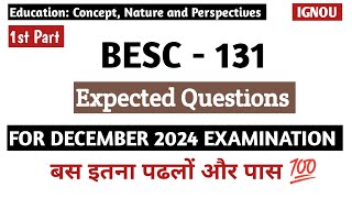 besc 131 december 2024 important questions | besc 131 important questions with answers 2024