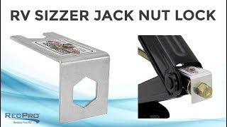 RV Sizzer Jack Nut Lock