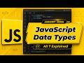 JavaScript Data Types Explained | All 7 Primitives for Beginners | JavaScript Tutorial #6