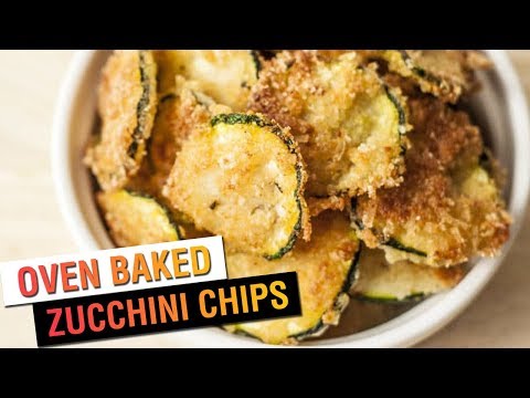 Oven Baked Zucchini Chips Oven Baked Zucchini Chips