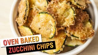 Oven Baked Zucchini Chips