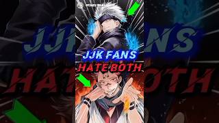 Gojo Fans Vs Sukuna Fans 😱 #jujutsukaisen #gojo #sukuna @imYuniro