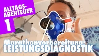 Leistungsdiagnostik mit Spiroergometrie auf dem Laufband | Marathon Vorbereitung #1