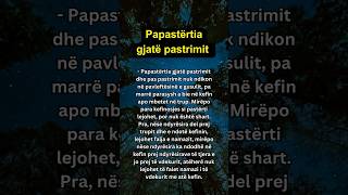 PAPASTËRTIA GJATË PASTRIMIT