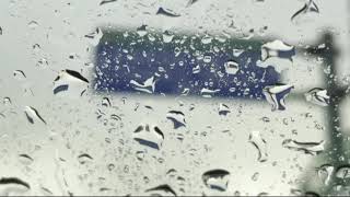 10Hours rain car window sound white noise relaxing nature baby deep sleep meditation concentration c