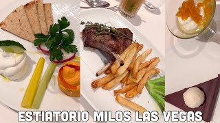 Estiatorio Milos Las Vegas *$38 Per Person* The Greek Spreads, Lamb Chops, Lobster, \u0026 More