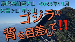 のりしおソロ登山五座目 鳥取県 伯耆大山 ゴジラの背を目指して‼️