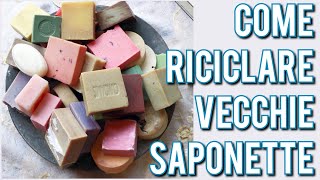 NON BUTTARE le vecchie SAPONETTE usate! Guarda COME RICICLARE il SAPONE con stampi silicone#craspire