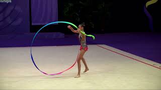 ALONI GOLDBLATT Yael (ISR) - 2023 Rhythmic Junior Worlds Qualifications RI Individual