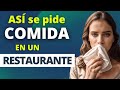 How to Order FOOD in a RESTAURANT in Spanish