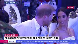 DAY 2: CDS Organises Reception For Prince Harry, Meghan