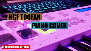 Toofan Bgm Piano Cover | KGF | Yash | Ravi Basrur | Anthony