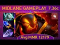 ✨ 7.36c Ember Spirit |KDA - 35 KP - 86%| Mid Gameplay - Dota 2 Top MMR