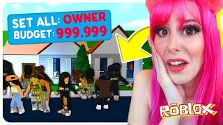 Giving Whole Server Co Owner To Build My House Bloxburg - roblox bloxburg owner