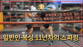 감정싸움으로 번지지 않는 일반인 복싱 11년차의  스파링 비결은?