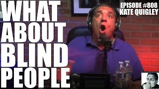 WHAT ABOUT BLIND PEOPLE!? Kate Quigley & Joey Diaz talk SIGN LANGUAGE ASL in the COVID-19 news era!