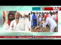 మోడీ సభ కి భూమి పూజ bhoomi pooja for narendra modi sabha raj news telugu