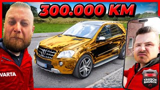 AMG mit 300000 KM! Aykut bewertet den ZUSTAND vom Mercedes Ml 63 AMG Motor!