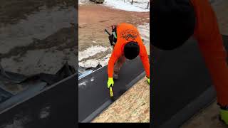 Roofing ASMR Day 165🌨️ #roofing #roofingcontractor #roofer #fyp #bluecollarcontent #contentcreation